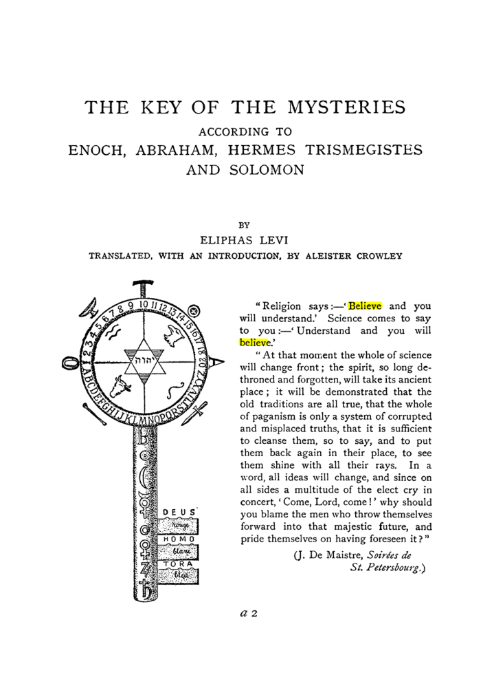 Original scan of The Equinox (Volume I, Number X), PDF page 285