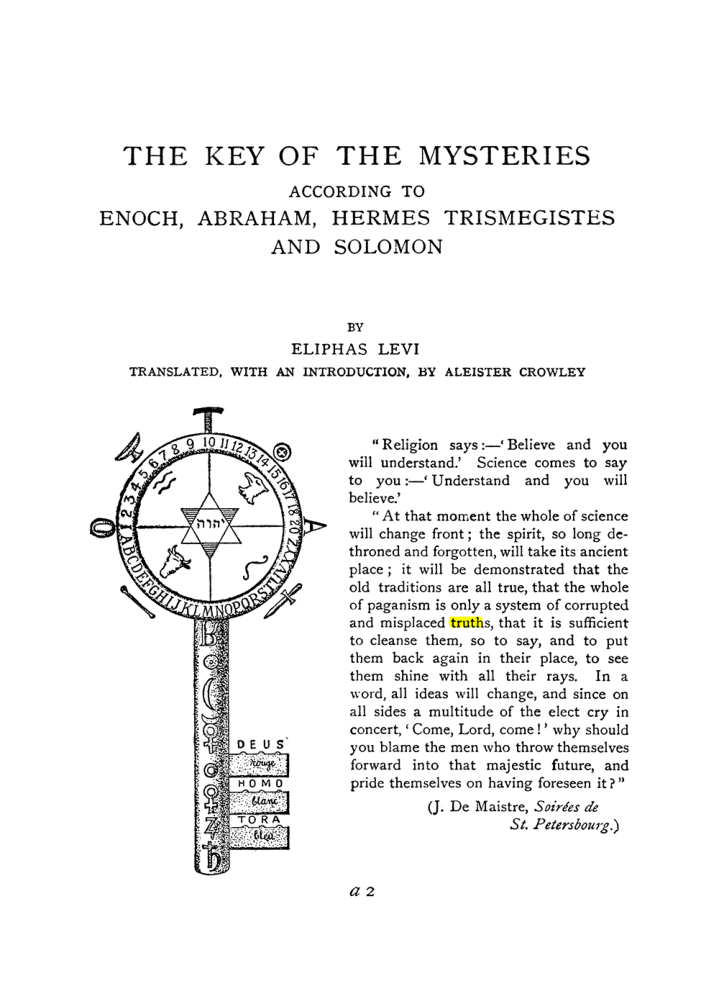 Original scan of The Equinox (Volume I, Number X), PDF page 285