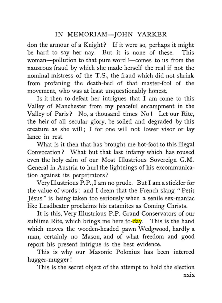 Original scan of The Equinox (Volume I, Number X), PDF page 29