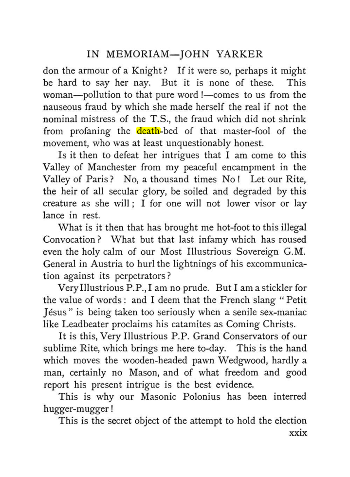 Original scan of The Equinox (Volume I, Number X), PDF page 29