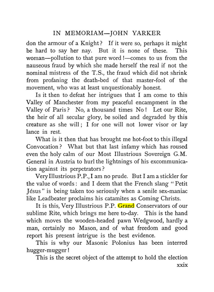 Original scan of The Equinox (Volume I, Number X), PDF page 29