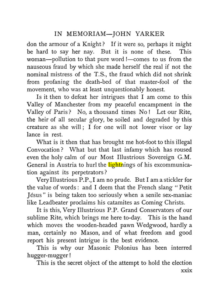Original scan of The Equinox (Volume I, Number X), PDF page 29