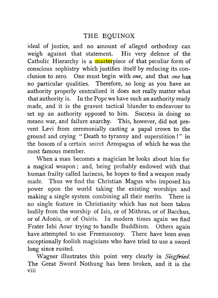 Original scan of The Equinox (Volume I, Number X), PDF page 290