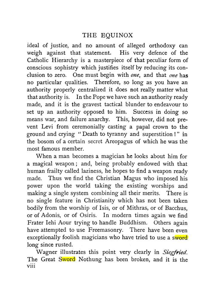 Original scan of The Equinox (Volume I, Number X), PDF page 290