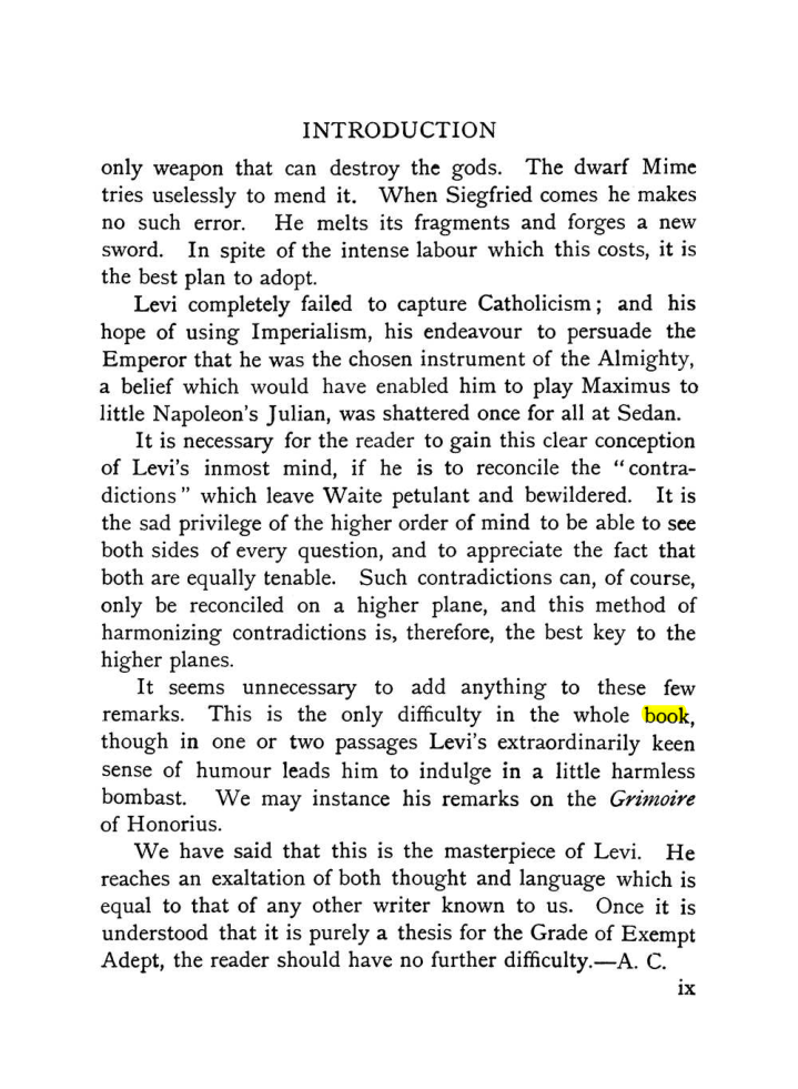 Original scan of The Equinox (Volume I, Number X), PDF page 291