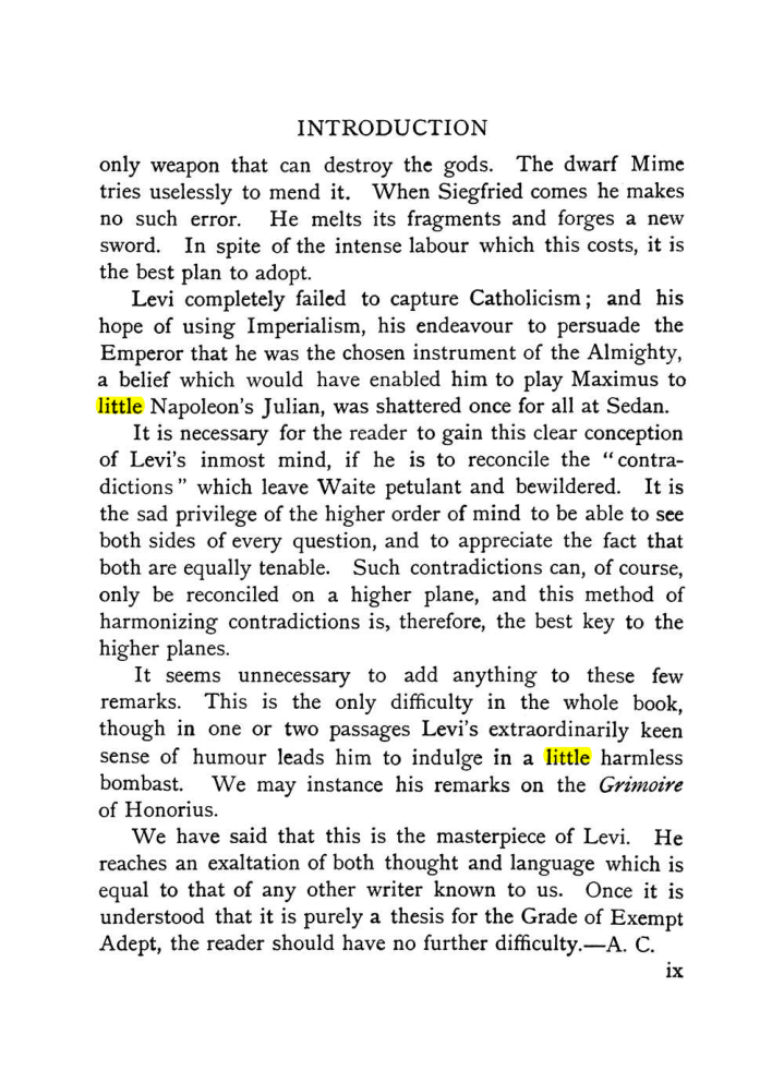 Original scan of The Equinox (Volume I, Number X), PDF page 291