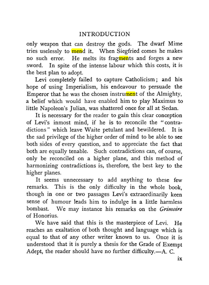 Original scan of The Equinox (Volume I, Number X), PDF page 291