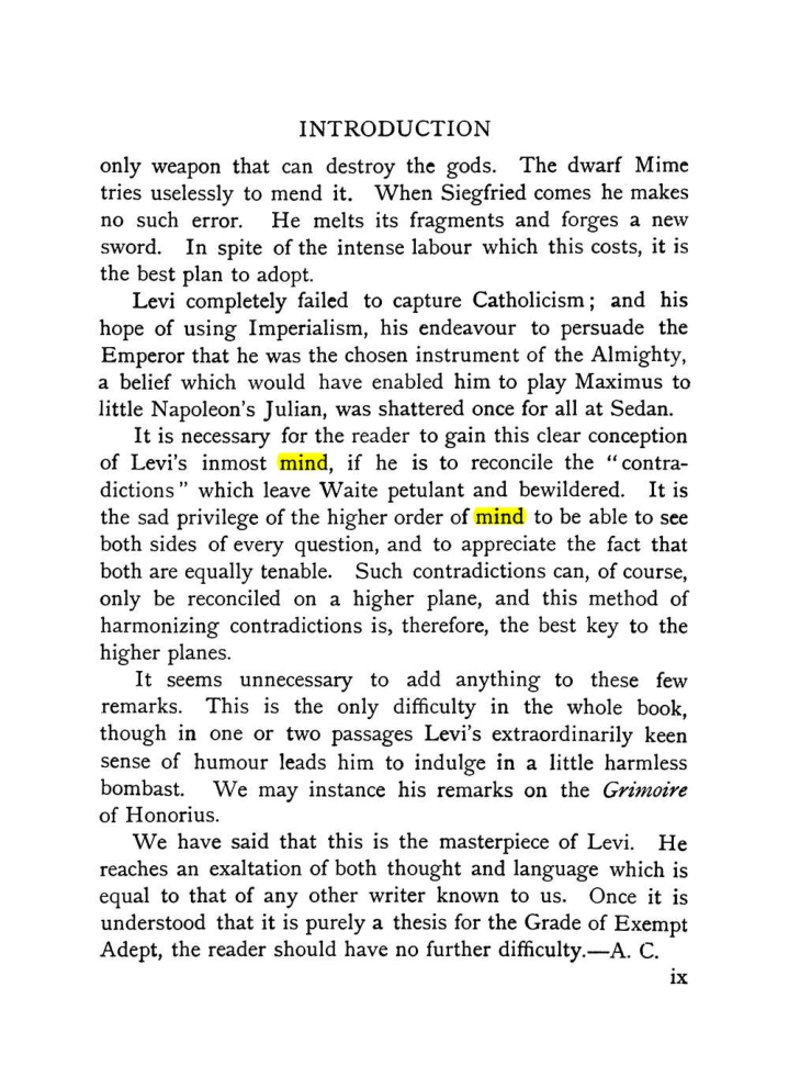 Original scan of The Equinox (Volume I, Number X), PDF page 291