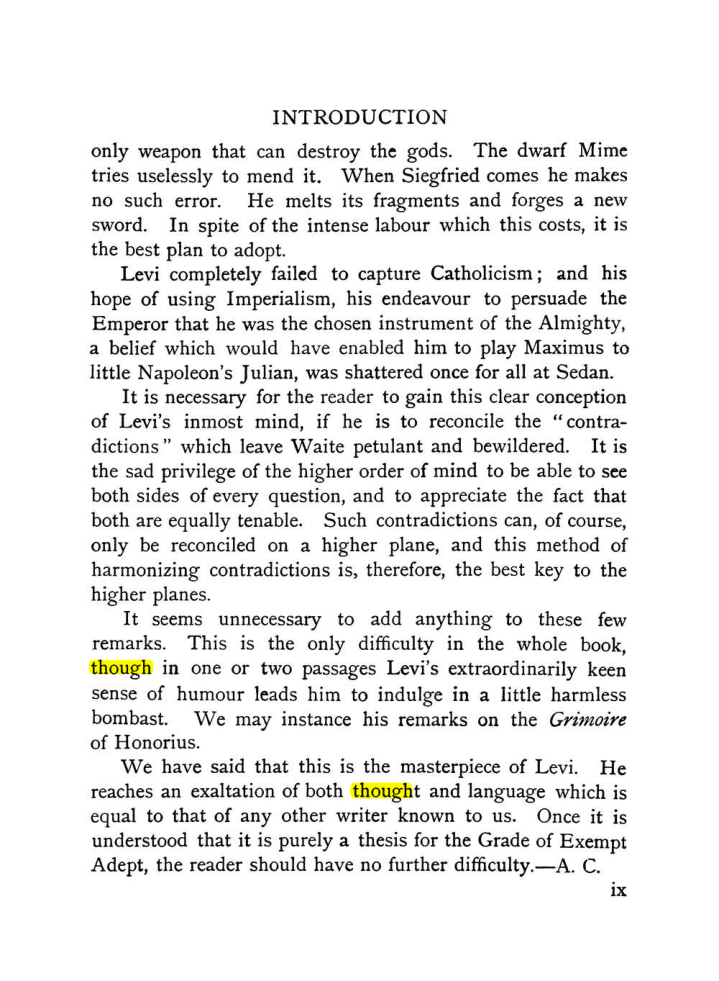 Original scan of The Equinox (Volume I, Number X), PDF page 291