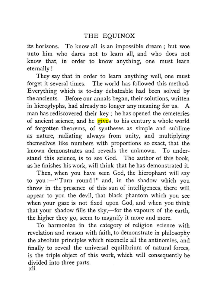 Original scan of The Equinox (Volume I, Number X), PDF page 294