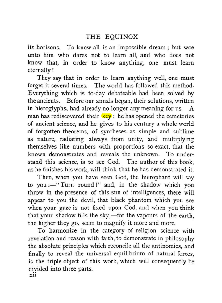 Original scan of The Equinox (Volume I, Number X), PDF page 294