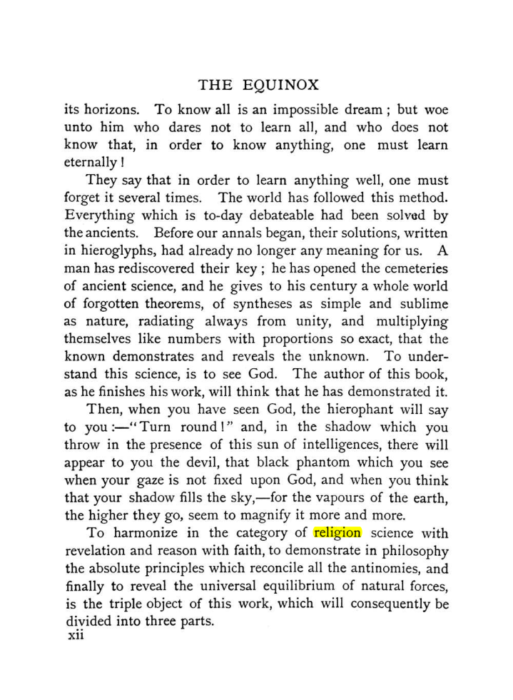 Original scan of The Equinox (Volume I, Number X), PDF page 294