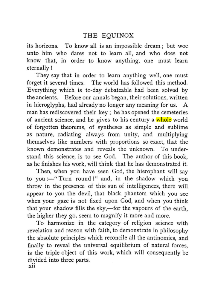 Original scan of The Equinox (Volume I, Number X), PDF page 294