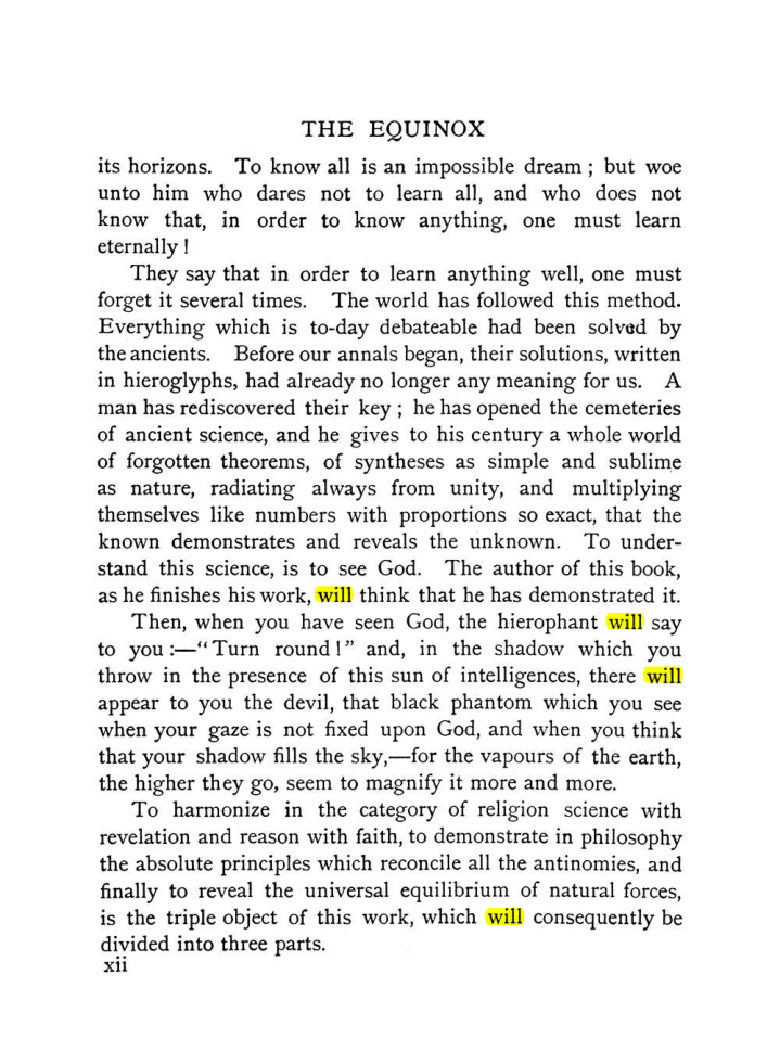 Original scan of The Equinox (Volume I, Number X), PDF page 294