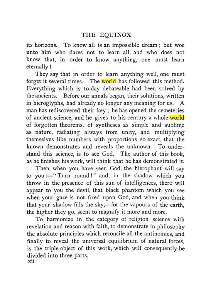 Original scan of The Equinox (Volume I, Number X), PDF page 294