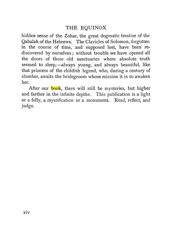 Original scan of The Equinox (Volume I, Number X), PDF page 296