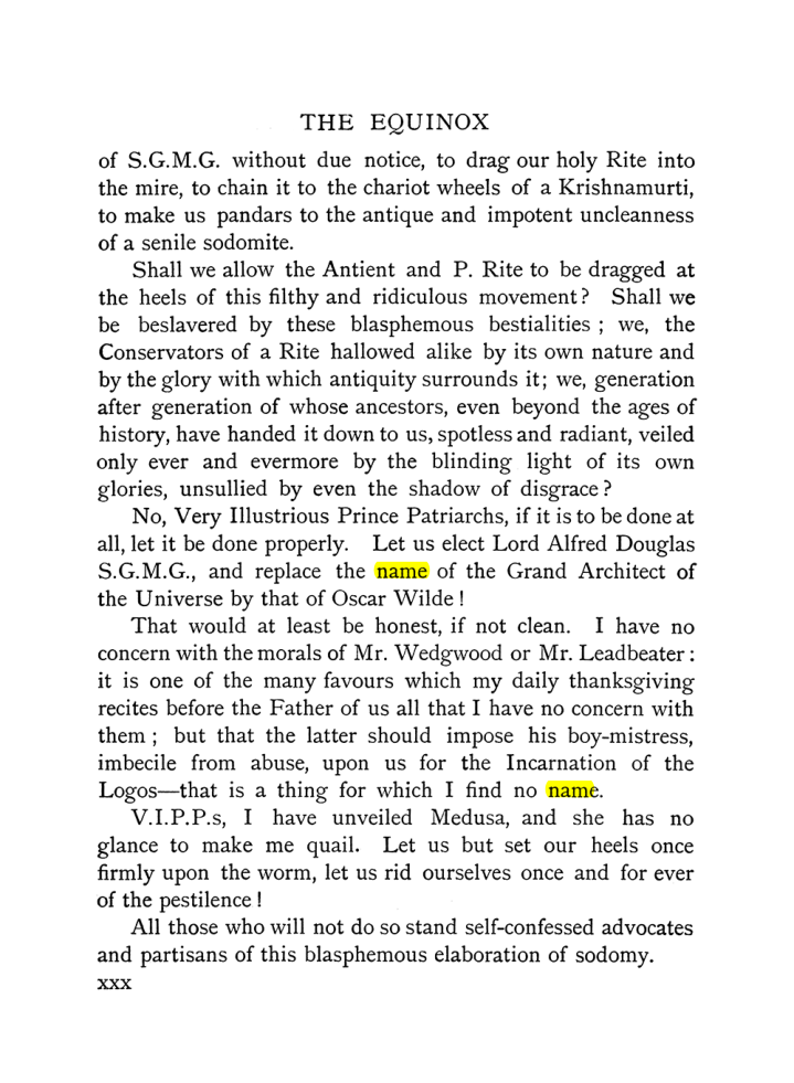 Original scan of The Equinox (Volume I, Number X), PDF page 30