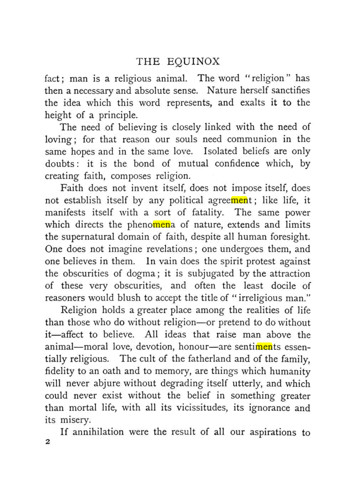 Original scan of The Equinox (Volume I, Number X), PDF page 300