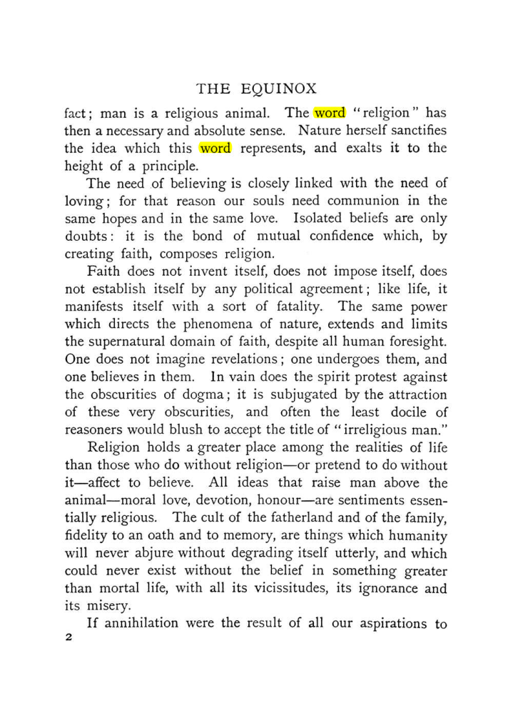 Original scan of The Equinox (Volume I, Number X), PDF page 300