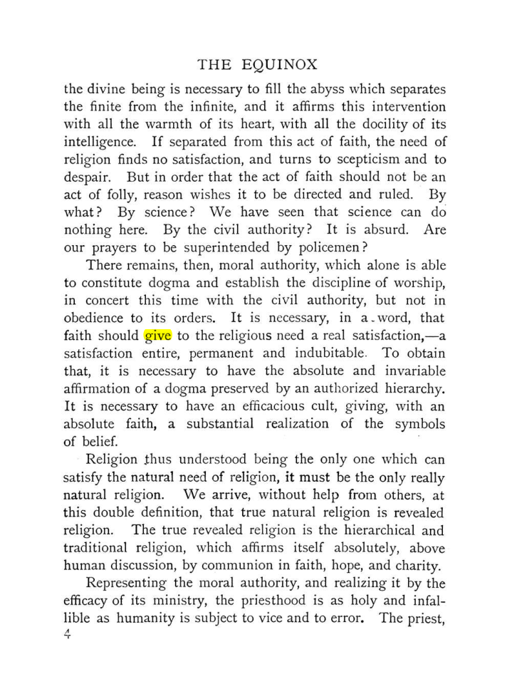 Original scan of The Equinox (Volume I, Number X), PDF page 302
