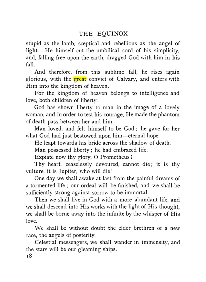 Original scan of The Equinox (Volume I, Number X), PDF page 316