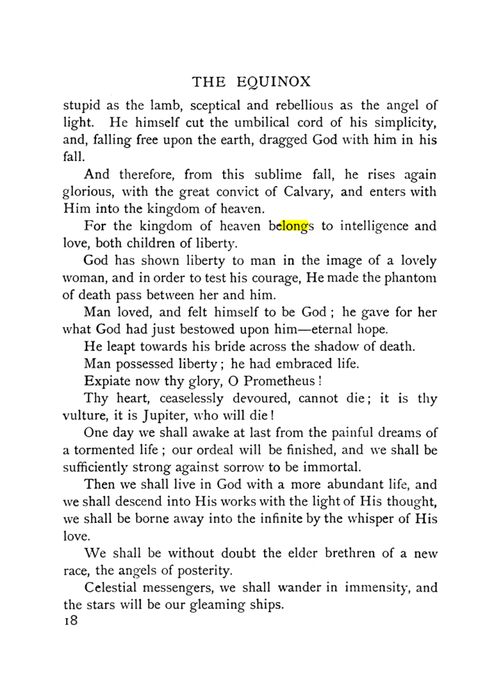 Original scan of The Equinox (Volume I, Number X), PDF page 316