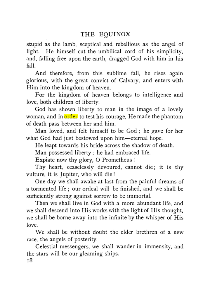 Original scan of The Equinox (Volume I, Number X), PDF page 316