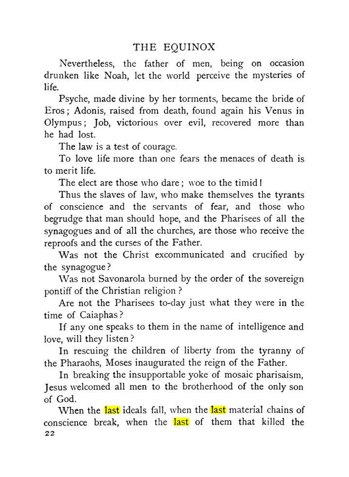 Original scan of The Equinox (Volume I, Number X), PDF page 320