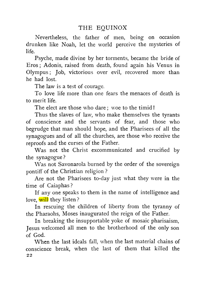 Original scan of The Equinox (Volume I, Number X), PDF page 320