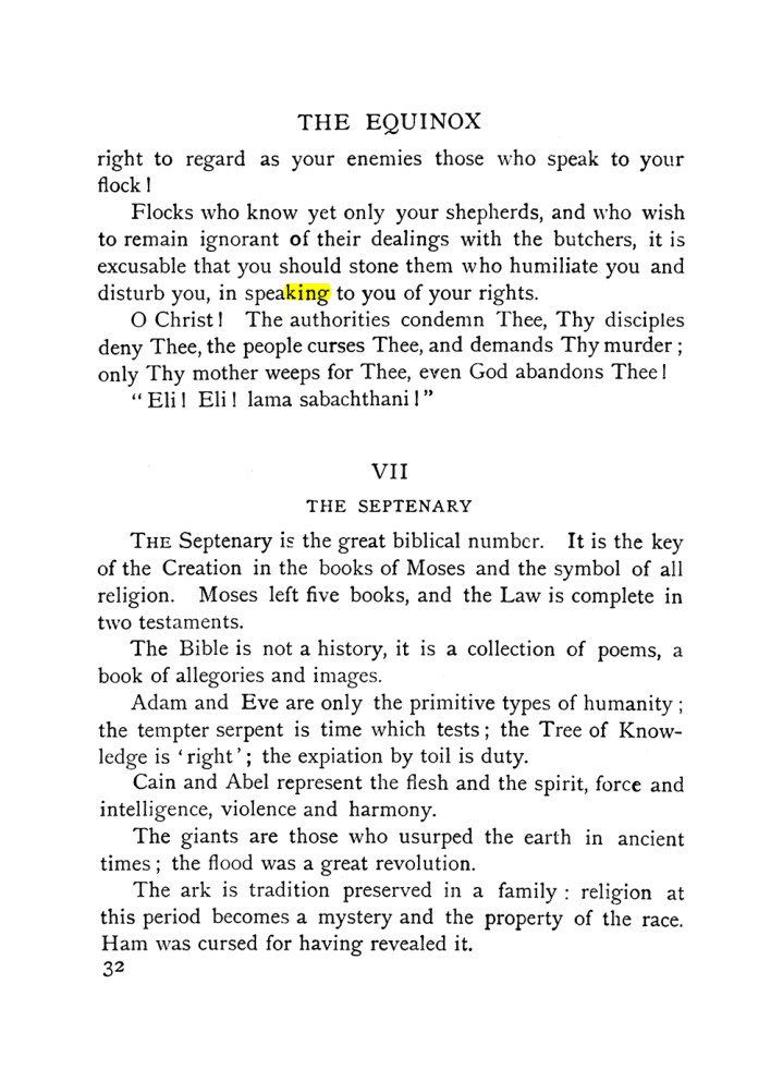 Original scan of The Equinox (Volume I, Number X), PDF page 330