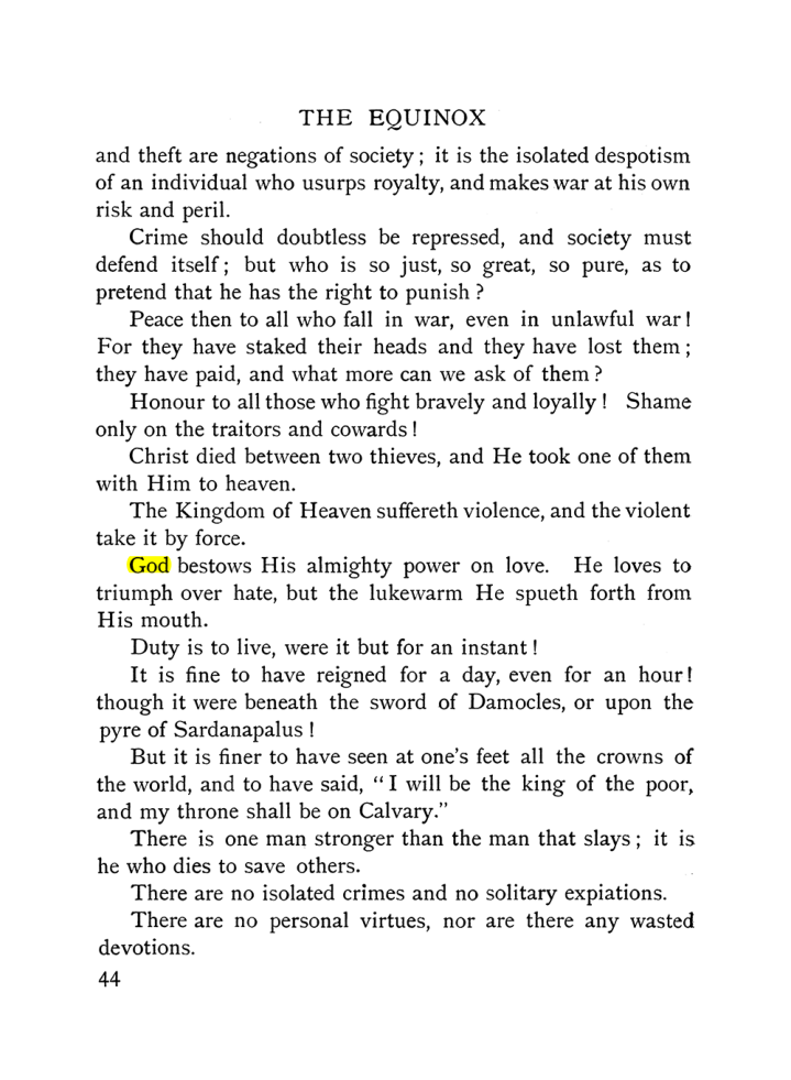 Original scan of The Equinox (Volume I, Number X), PDF page 342