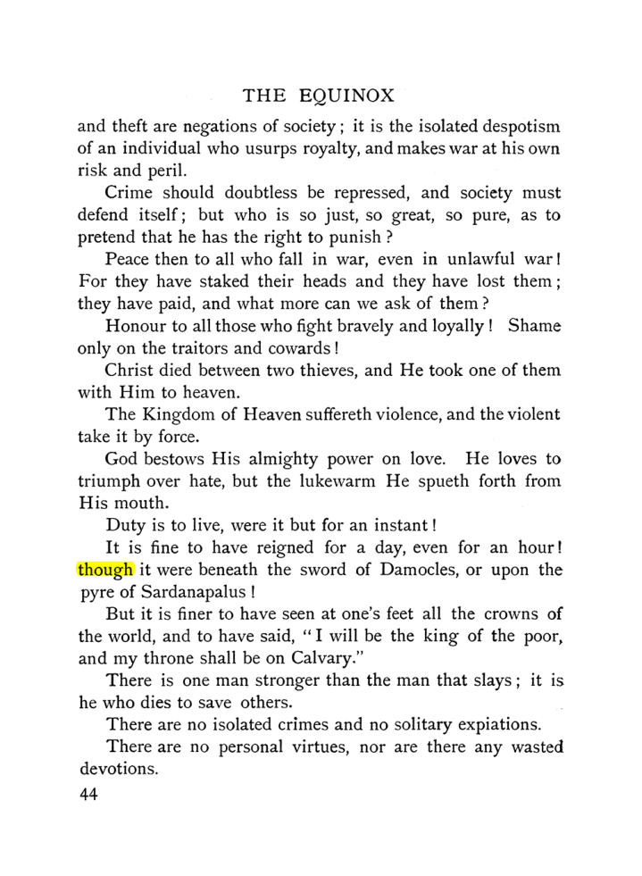 Original scan of The Equinox (Volume I, Number X), PDF page 342