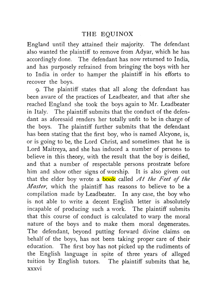 Original scan of The Equinox (Volume I, Number X), PDF page 36