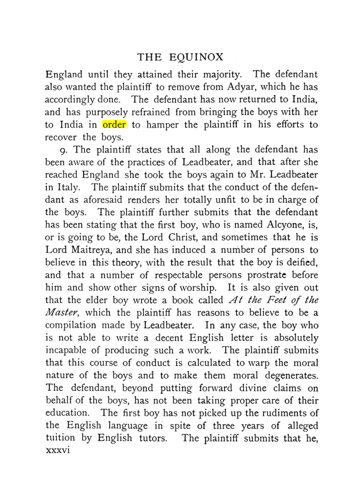 Original scan of The Equinox (Volume I, Number X), PDF page 36
