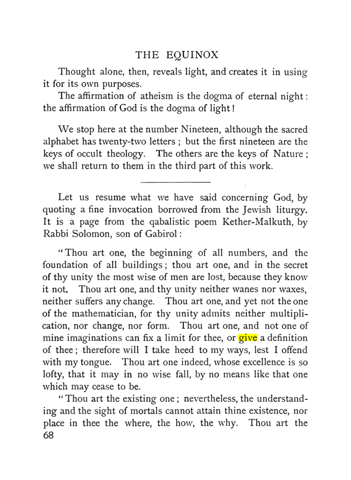 Original scan of The Equinox (Volume I, Number X), PDF page 366