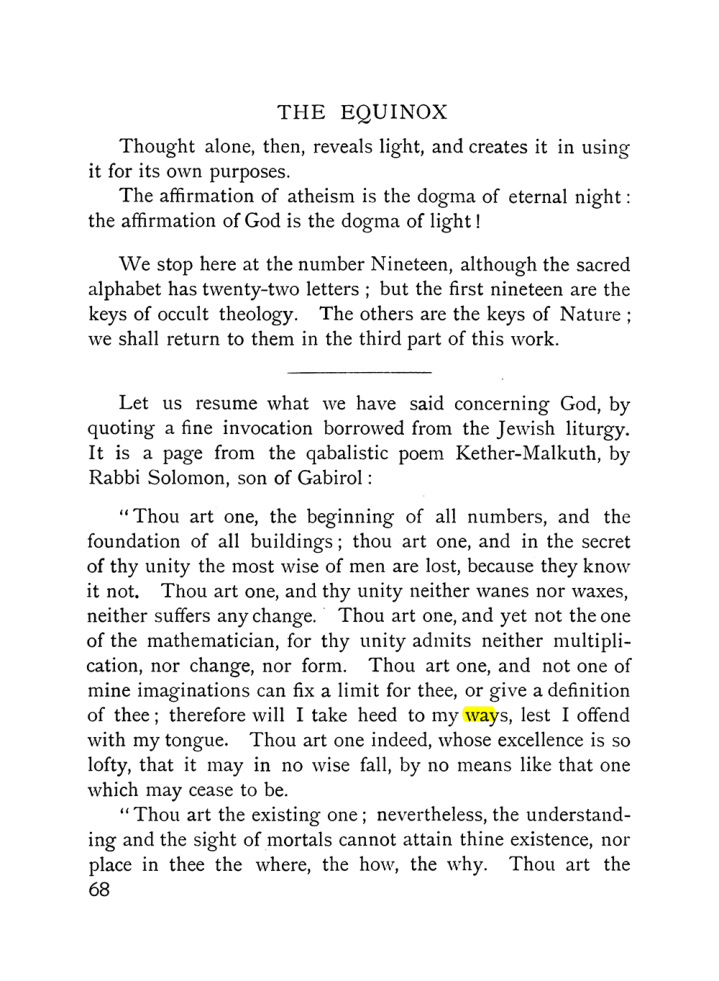 Original scan of The Equinox (Volume I, Number X), PDF page 366