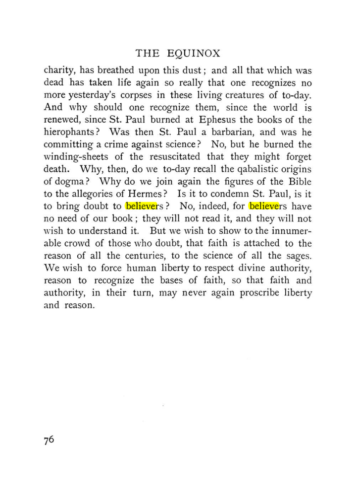 Original scan of The Equinox (Volume I, Number X), PDF page 374