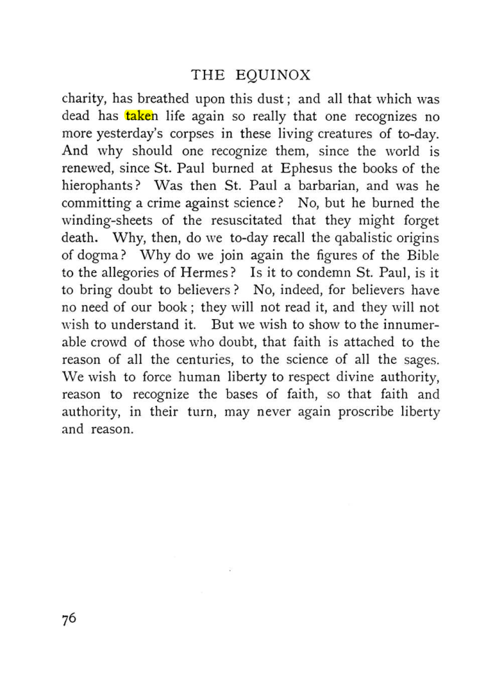 Original scan of The Equinox (Volume I, Number X), PDF page 374