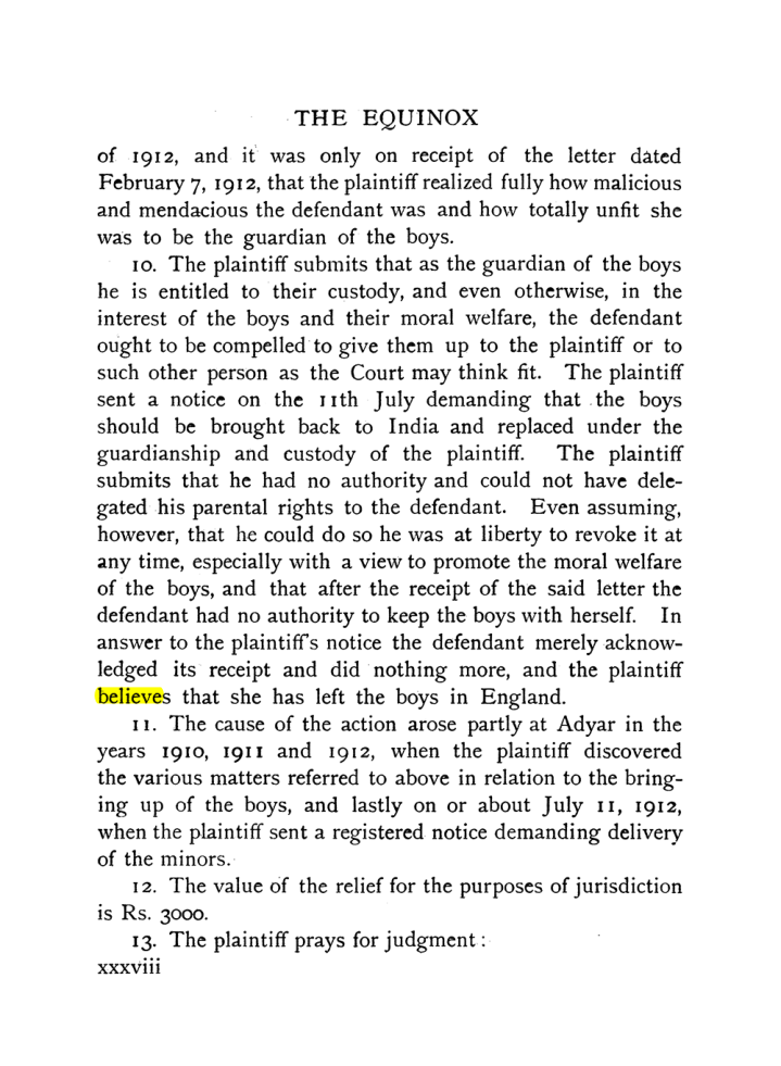 Original scan of The Equinox (Volume I, Number X), PDF page 38