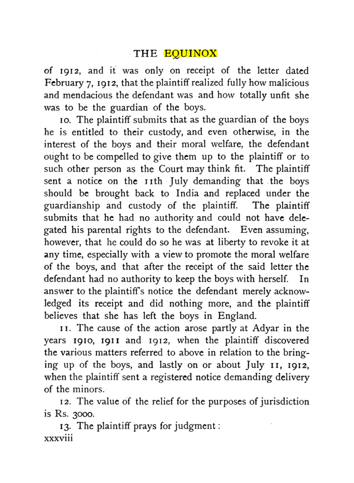 Original scan of The Equinox (Volume I, Number X), PDF page 38
