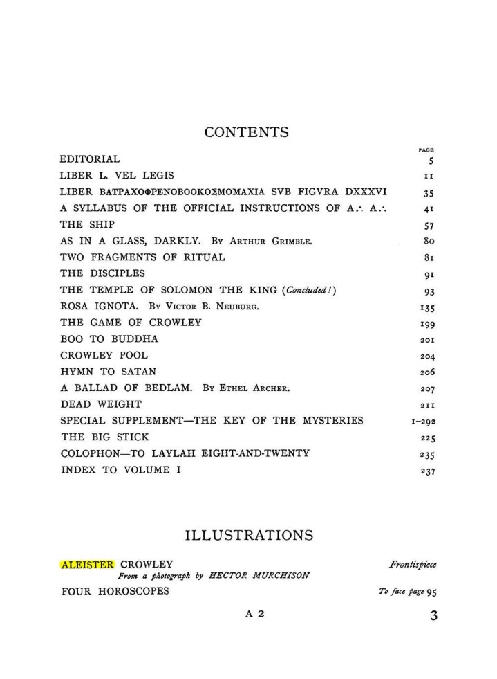 Original scan of The Equinox (Volume I, Number X), PDF page 43