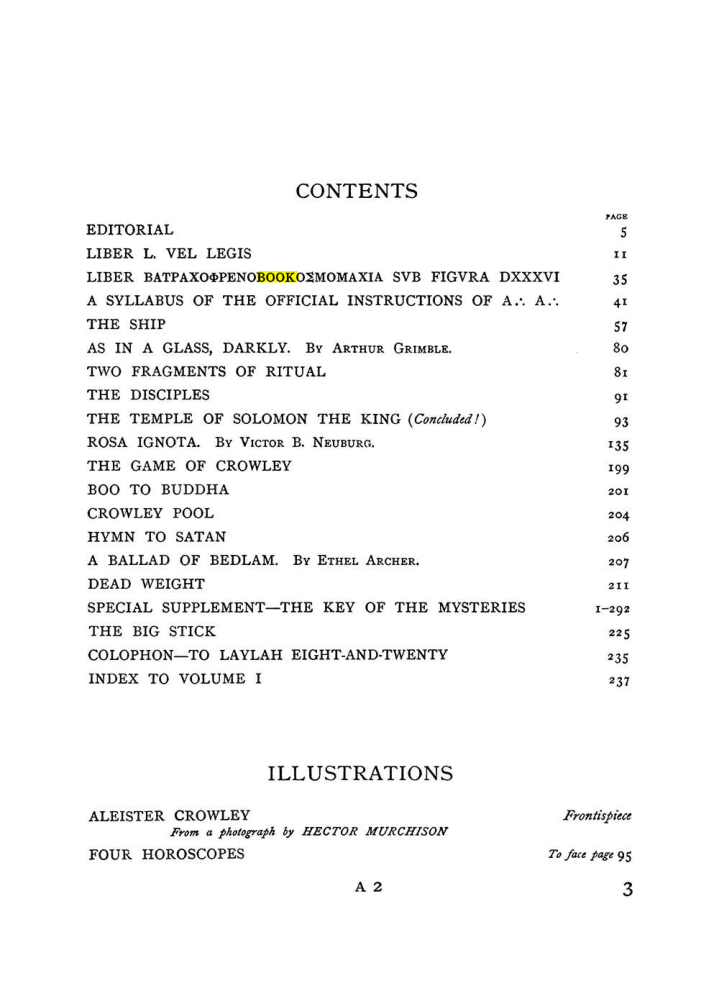 Original scan of The Equinox (Volume I, Number X), PDF page 43