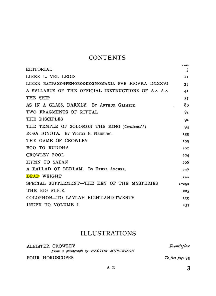 Original scan of The Equinox (Volume I, Number X), PDF page 43