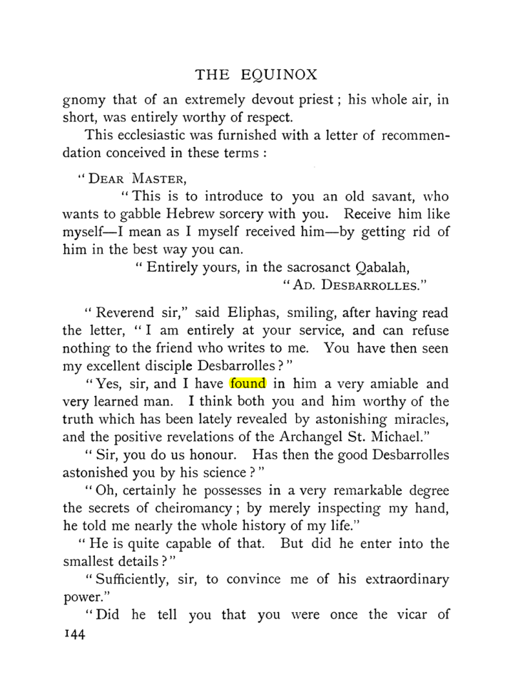 Original scan of The Equinox (Volume I, Number X), PDF page 442