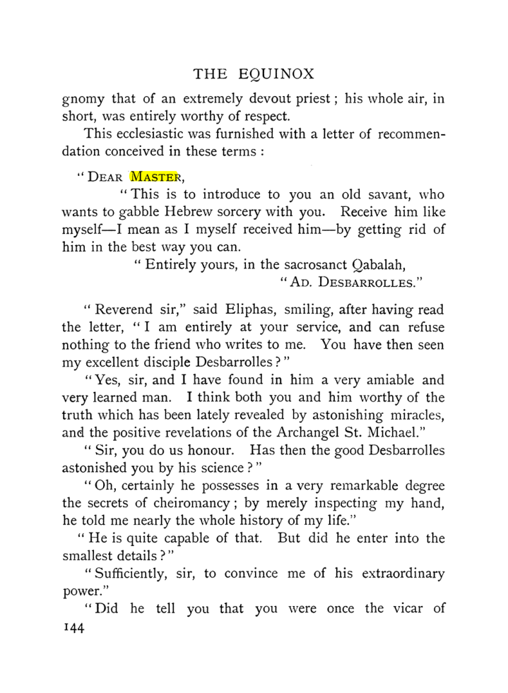 Original scan of The Equinox (Volume I, Number X), PDF page 442