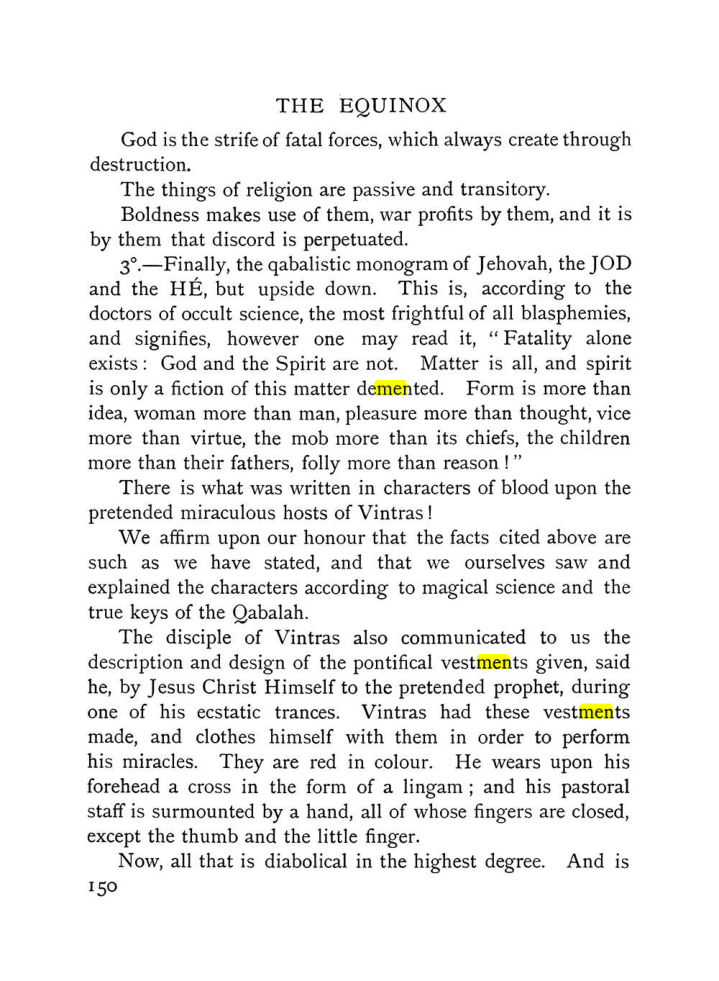Original scan of The Equinox (Volume I, Number X), PDF page 448
