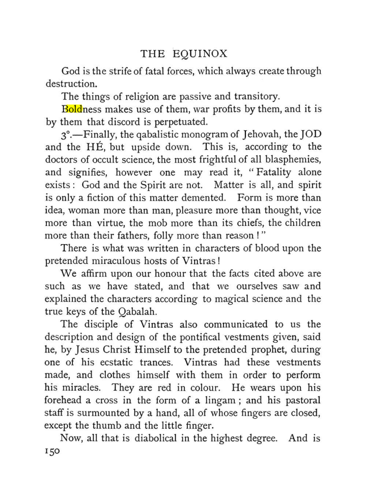Original scan of The Equinox (Volume I, Number X), PDF page 448