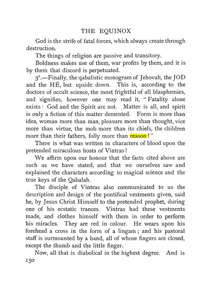 Original scan of The Equinox (Volume I, Number X), PDF page 448