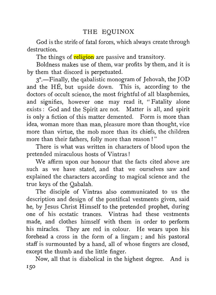 Original scan of The Equinox (Volume I, Number X), PDF page 448