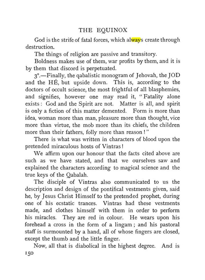 Original scan of The Equinox (Volume I, Number X), PDF page 448